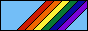 Diagonal Rainbow Icon